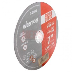 DISCO D/CORTE P/INOXIDABLE 7'' x 0.045''(1.4) x 7/8'' F41