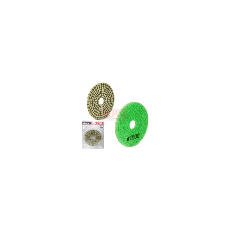 PAD DE DIAMANTE PARA PULIDO 4" G1500 WESTON Z-19125