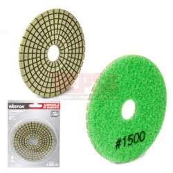PAD DE DIAMANTE PARA PULIDO 4" G1500 WESTON Z-19125