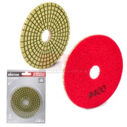 PAD DE DIAMANTE PARA PULIDO 4" G400 WESTON Z-19115