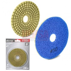PAD DE DIAMANTE PARA PULIDO 4" G50 WESTON Z-19100