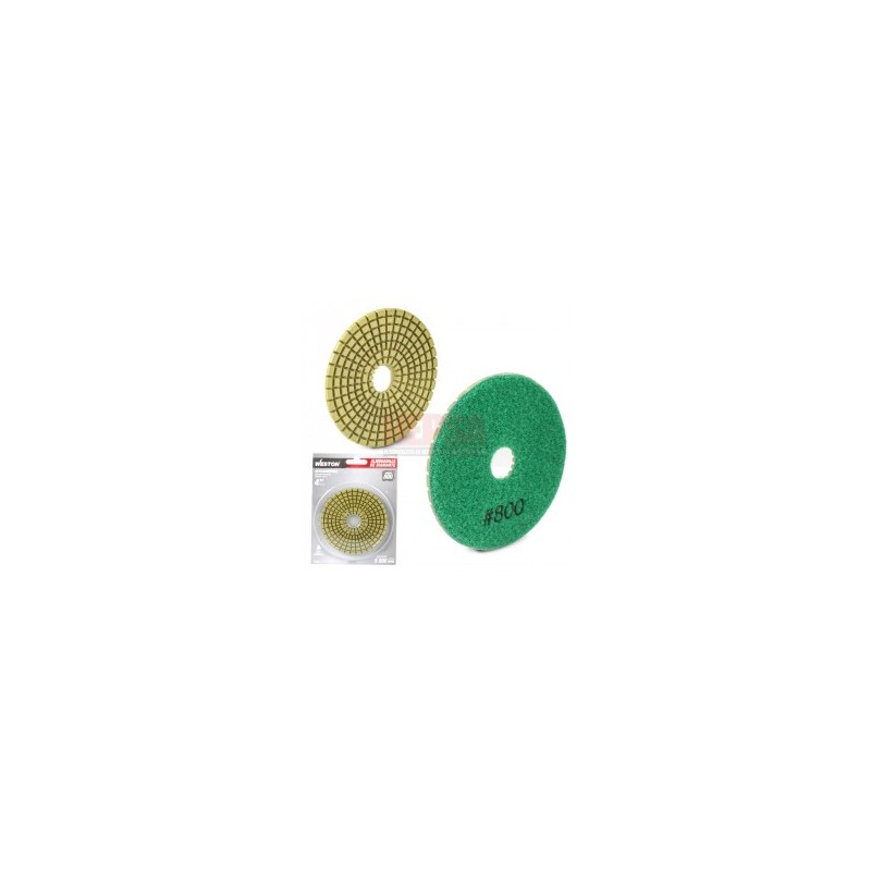 PAD DE DIAMANTE PARA PULIDO 4" G800 WESTON Z-19120