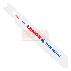HOJA PARA SIERRA BIMETÁLICA UNA PZS 332J DE 3 X 3/8 X .037” LENOX 1991579
