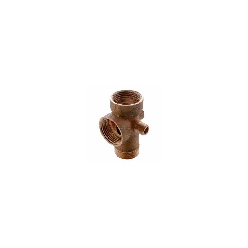 CONEXION CINCO VIAS EN BRONCE 1" 110MM ALTAMIRA CONEX5V/110MM