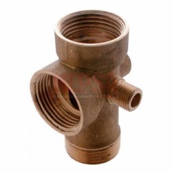 CONEXION CINCO VIAS EN BRONCE 1" 110MM ALTAMIRA CONEX5V/110MM