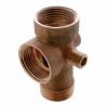 CONEXION CINCO VIAS EN BRONCE 1" 110MM ALTAMIRA CONEX5V/110MM