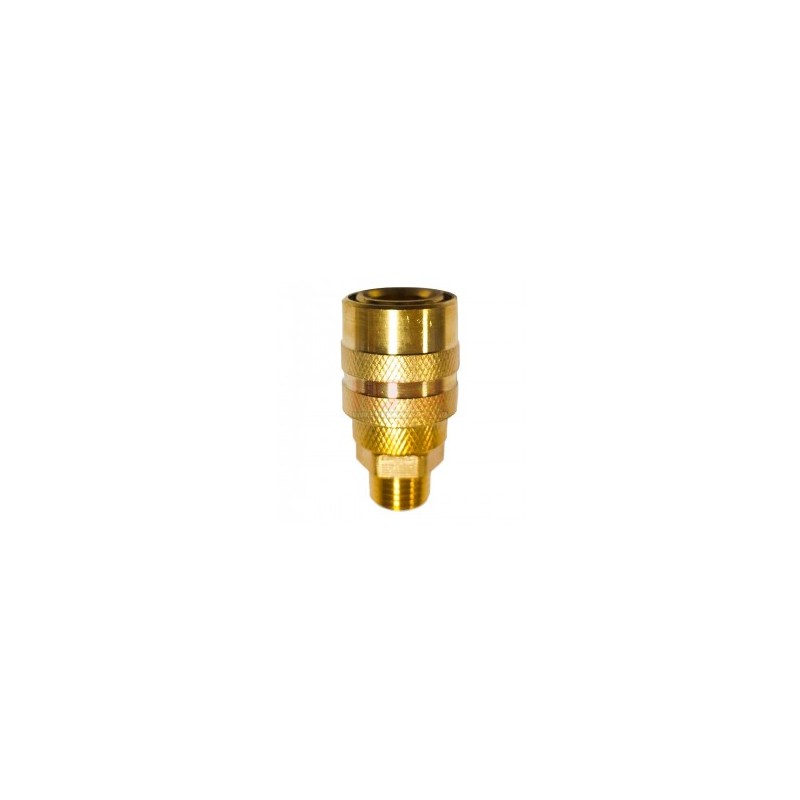 COPLE RAPIDO LATONADO MACHO 1/4'' (GRANEL) WESTON W-70470
