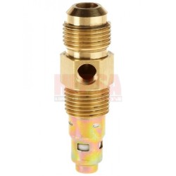 Válvula Check De 1/2", Recta. CONRADER Cuerpo De Bronce Presión Máx 200 PSI, Entrada Flair CON-CTF1212