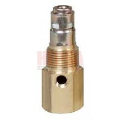 Válvula check de 1/2", recta. CONRADER cuerpo de bronce presión máx 200 PSI, entrada hembra CON-CTB1212