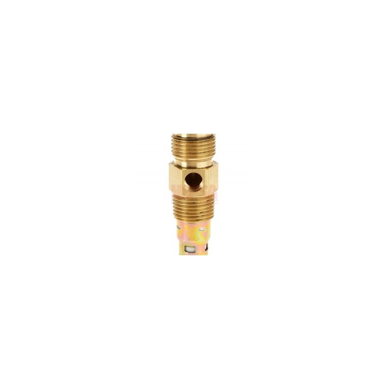 Válvula Check De 3/4", Recta, CONRADER Cuerpo De Bronce Presión Máx 200 PSI, Entrada Flair CON-CTF3434