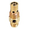 VÁLVULA CHECK RECTA 1/2" X 1/2" BRONCE ENTRADA FLARE CARROLL CAR-ACTF1212